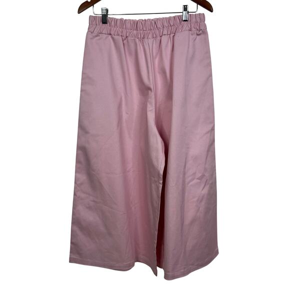 Taylor Jay  Cotton Culotte Her Edition Pink Pants Size S NWT - Picture 3 of 11